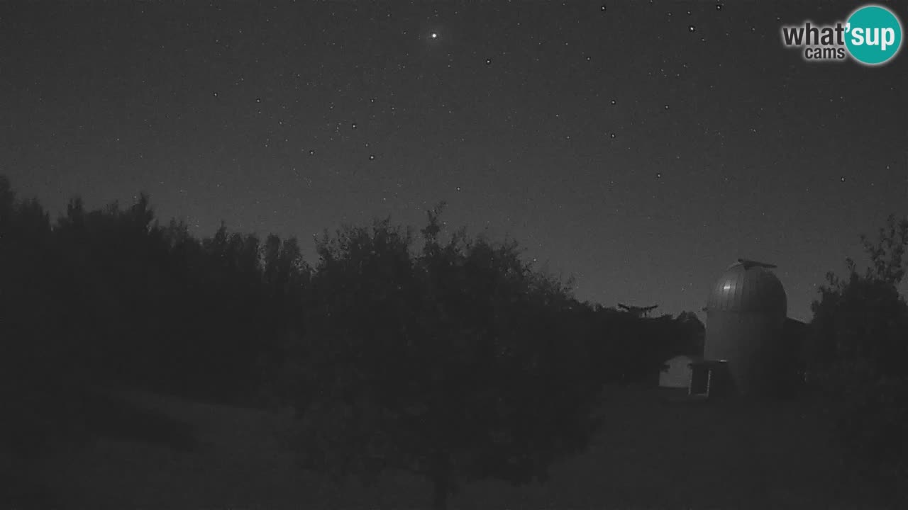 Cámara web en vivo del Observatorio de Višnjan: explora el cielo, los asteroides, cometas y meteoroides