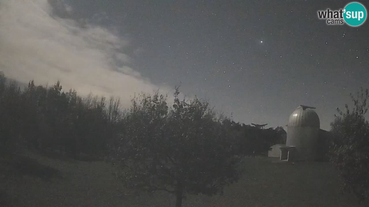 Webcam live dell’Osservatorio di  – Esplora il cielo, gli asteroidi, i comete e i meteoroidi.