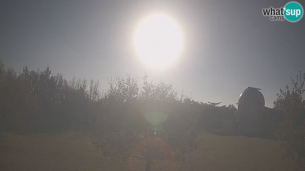 Webcam live dell’Osservatorio di  – Esplora il cielo, gli asteroidi, i comete e i meteoroidi.