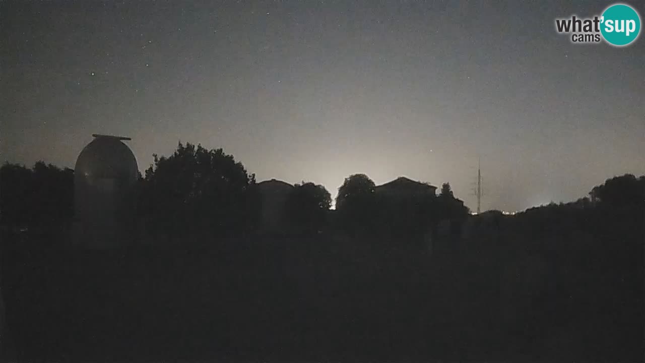 Observatorij Višnjan spletna kamera – Odkrivajte nebo, asteroide, komete in meteorite