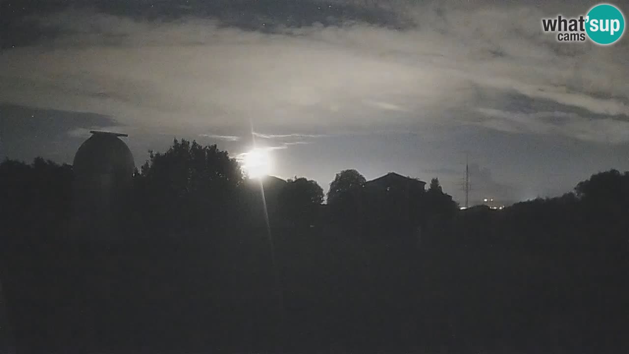 Višnjan-Observatorium Live Webcam – Explore the Sky, Asteroids, Comets, and Meteoroids