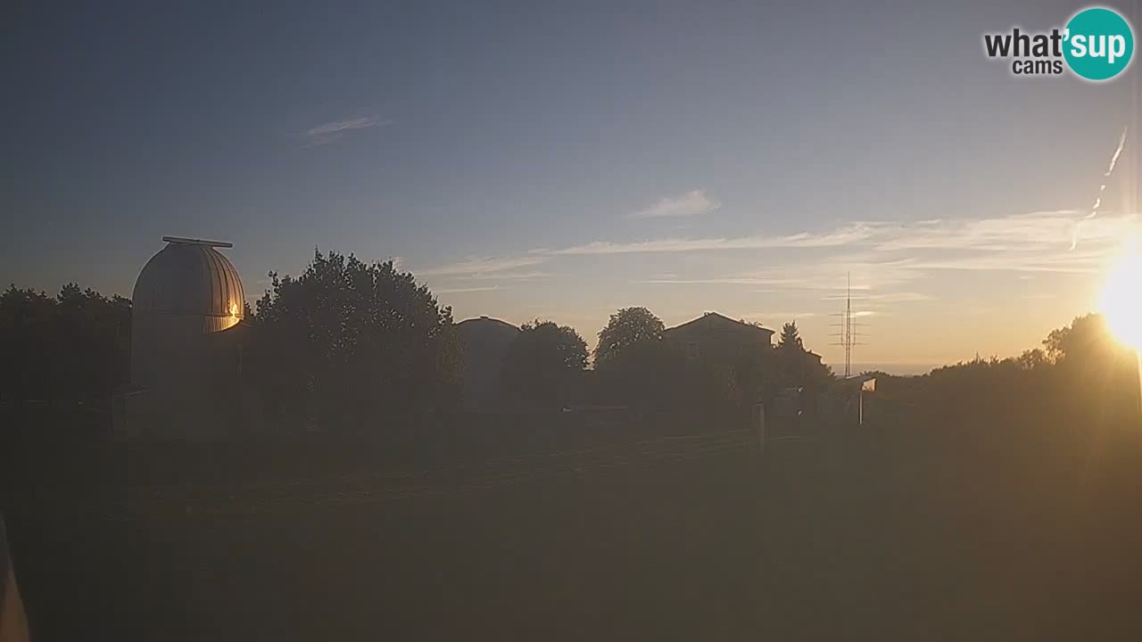 Višnjan Observatory Live Webcam – Explore the Sky, Asteroids, Comets, and Meteoroids