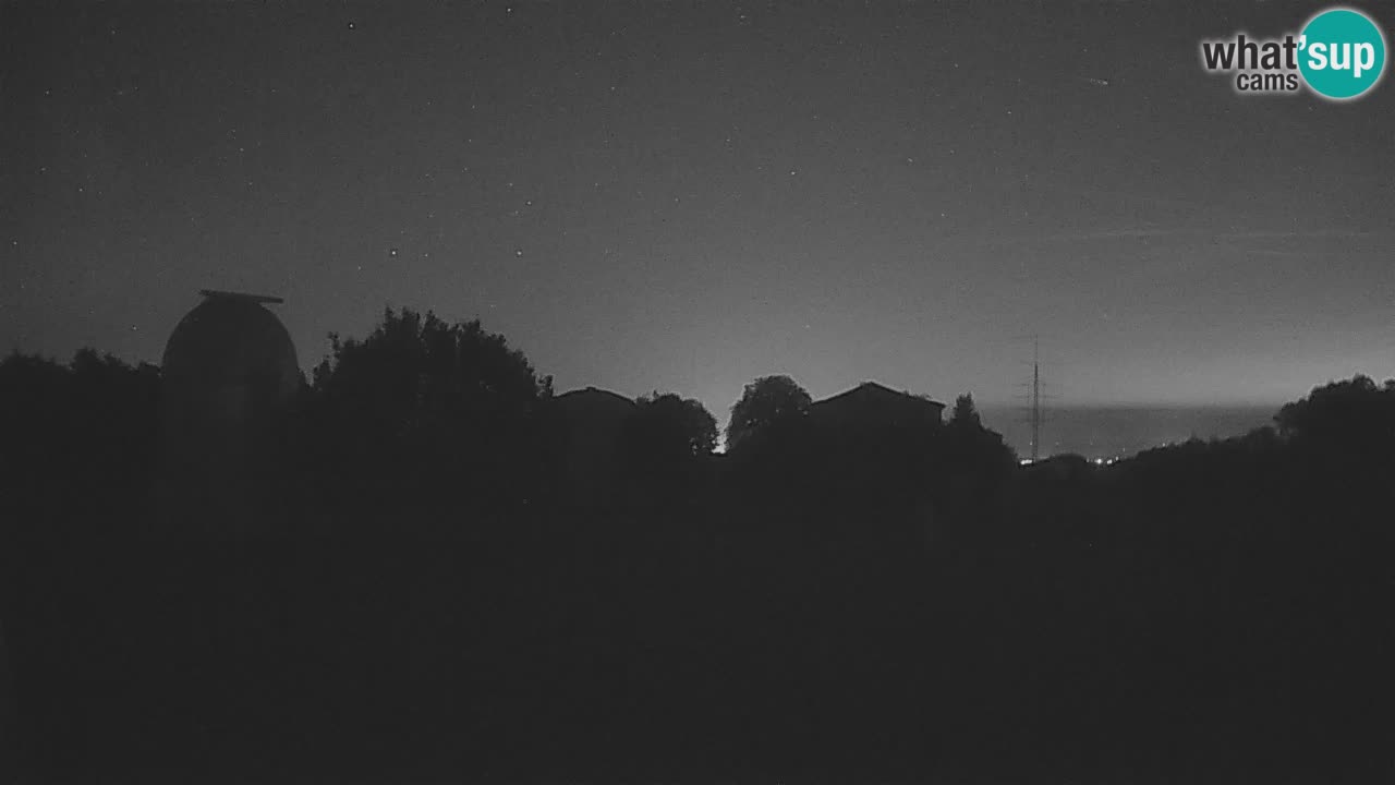 Webcam en direct de l’Observatoire de Višnjan – Explorez le ciel, les astéroïdes, les comètes et les météoroïdes