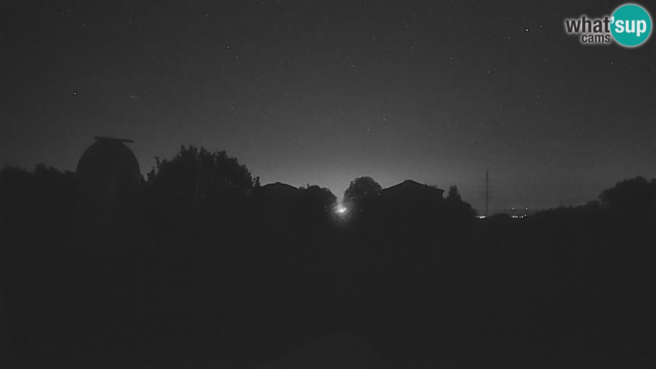 Cámara web en vivo del Observatorio de Višnjan: explora el cielo, los asteroides, cometas y meteoroides