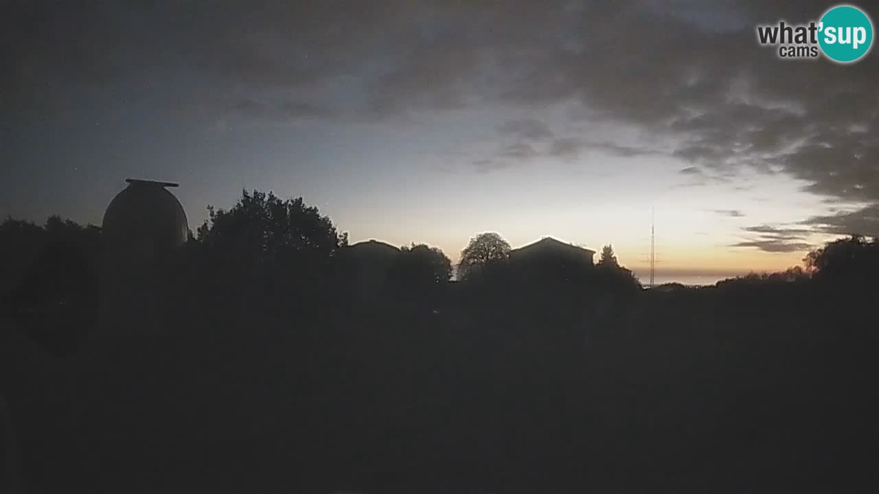 Webcam en direct de l’Observatoire de Višnjan – Explorez le ciel, les astéroïdes, les comètes et les météoroïdes