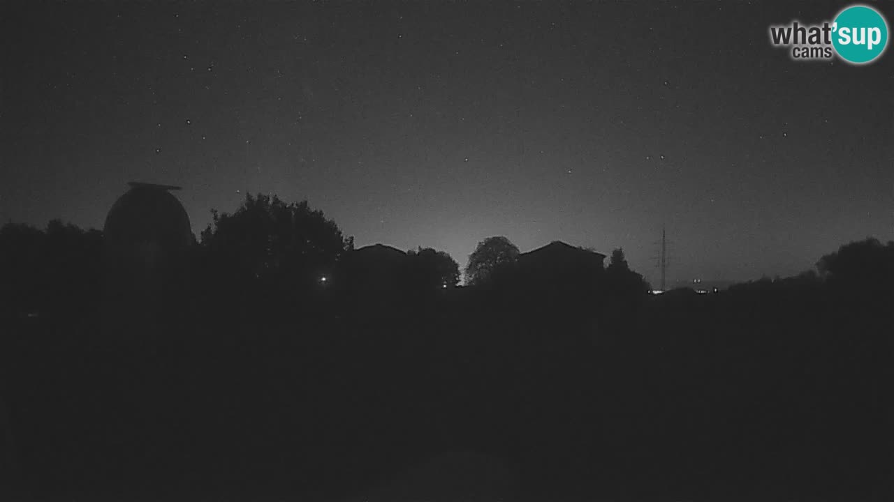 Višnjan Observatory Live Webcam – Explore the Sky, Asteroids, Comets, and Meteoroids