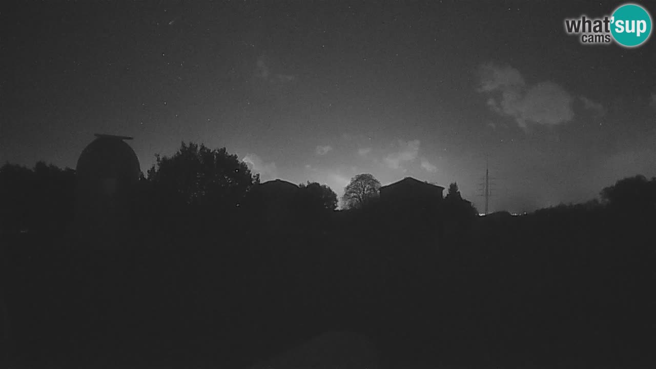 Cámara web en vivo del Observatorio de Višnjan: explora el cielo, los asteroides, cometas y meteoroides
