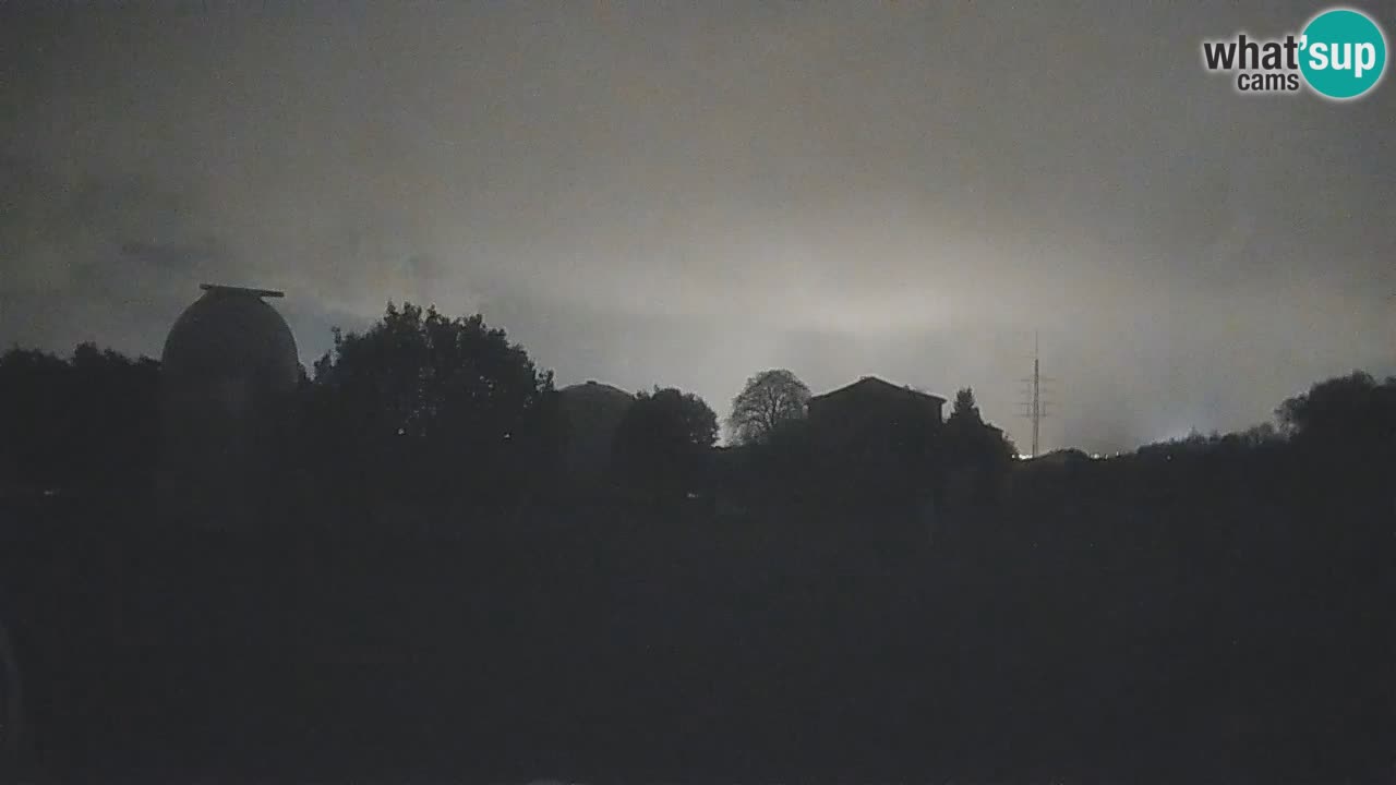 Webcam en direct de l’Observatoire de Višnjan – Explorez le ciel, les astéroïdes, les comètes et les météoroïdes