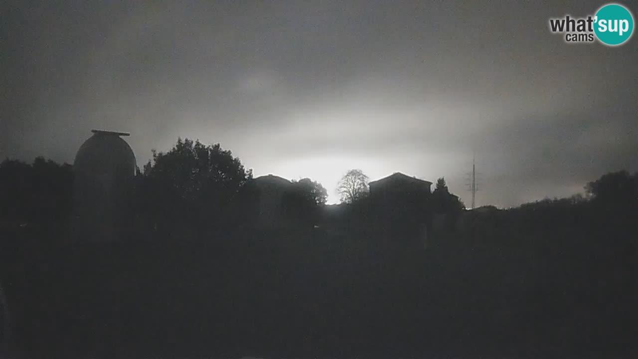 Višnjan-Observatorium Live Webcam – Explore the Sky, Asteroids, Comets, and Meteoroids