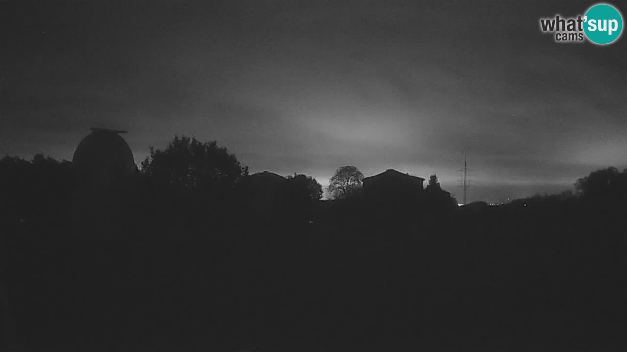 Cámara web en vivo del Observatorio de Višnjan: explora el cielo, los asteroides, cometas y meteoroides