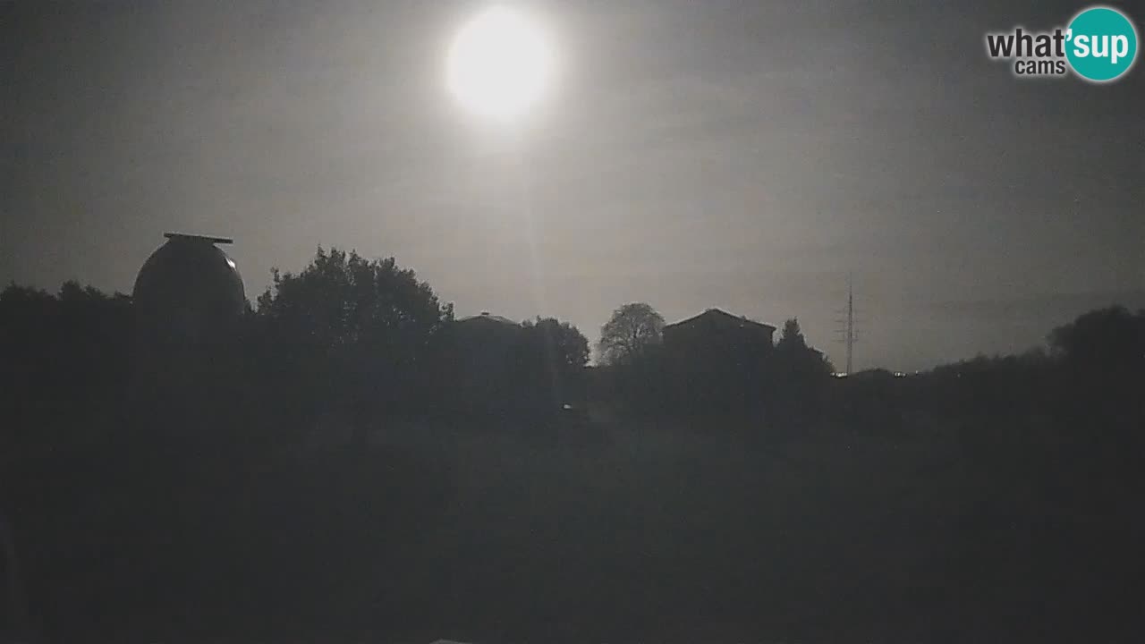 Webcam en direct de l’Observatoire de Višnjan – Explorez le ciel, les astéroïdes, les comètes et les météoroïdes