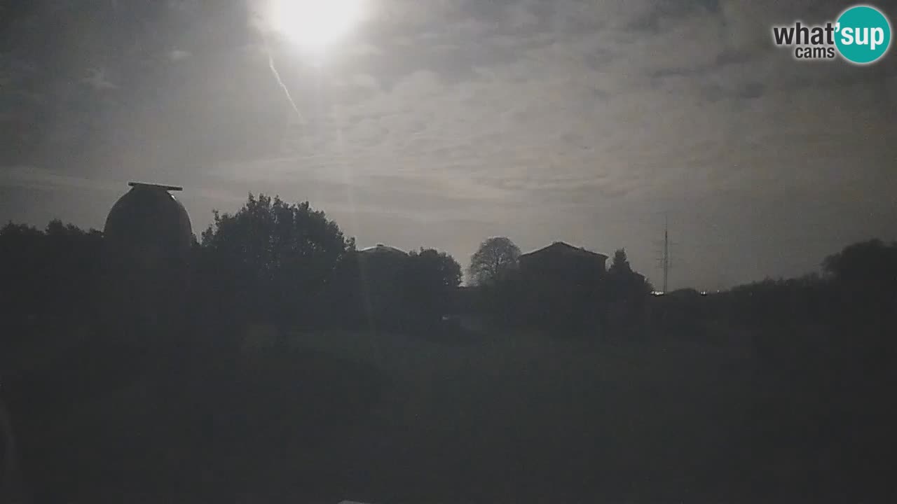 Cámara web en vivo del Observatorio de Višnjan: explora el cielo, los asteroides, cometas y meteoroides