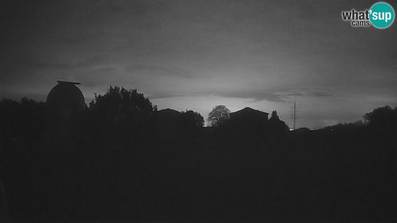 Webcam en direct de l’Observatoire de Višnjan – Explorez le ciel, les astéroïdes, les comètes et les météoroïdes