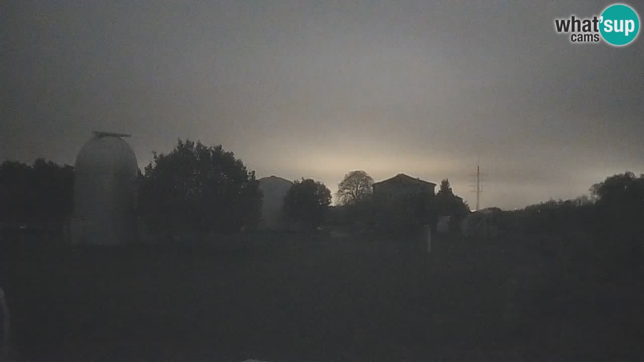 Višnjan Observatory Live Webcam – Explore the Sky, Asteroids, Comets, and Meteoroids