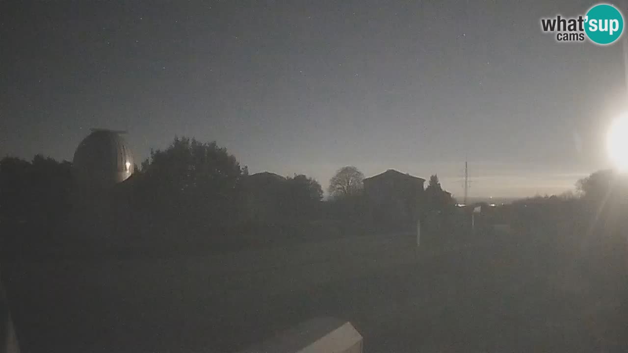 Višnjan Observatory Live Webcam – Explore the Sky, Asteroids, Comets, and Meteoroids