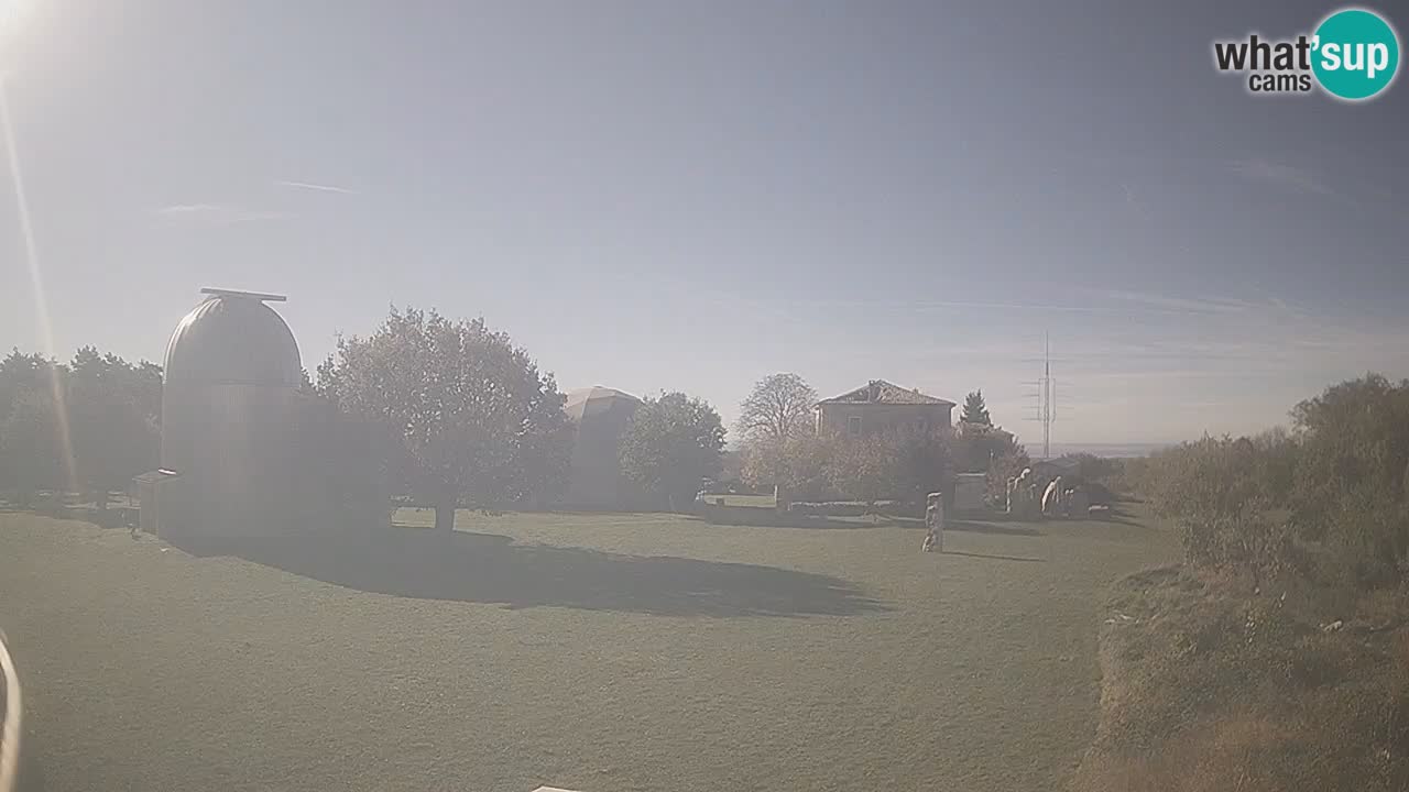 Webcam en direct de l’Observatoire de Višnjan – Explorez le ciel, les astéroïdes, les comètes et les météoroïdes