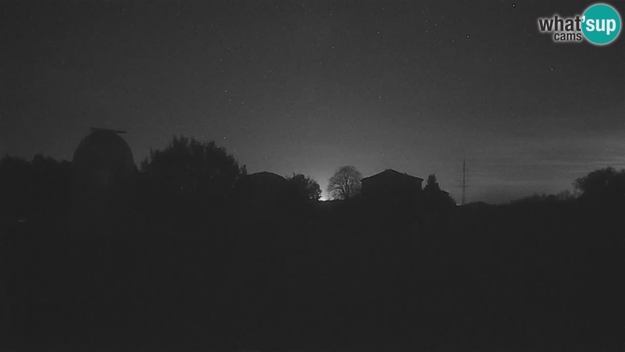 Višnjan Observatory Live Webcam – Explore the Sky, Asteroids, Comets, and Meteoroids