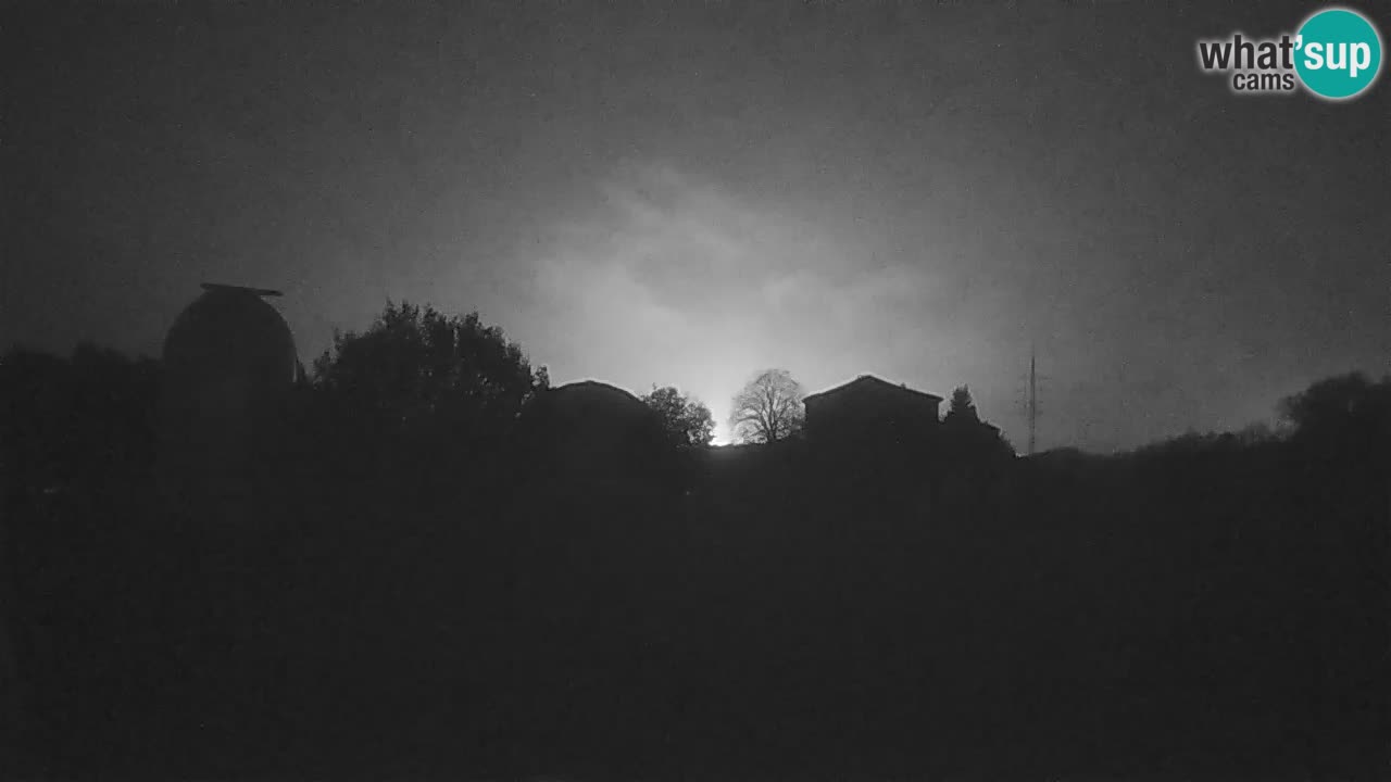 Webcam en direct de l’Observatoire de Višnjan – Explorez le ciel, les astéroïdes, les comètes et les météoroïdes
