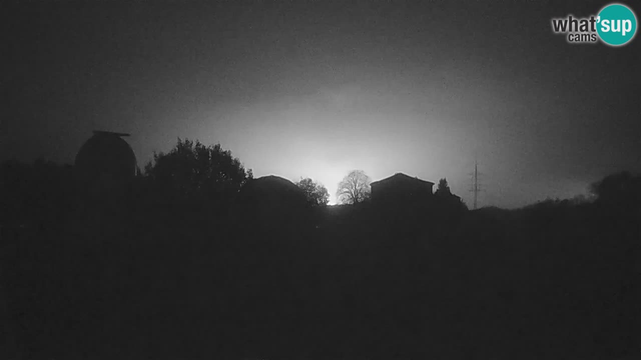 Višnjan Observatory Live Webcam – Explore the Sky, Asteroids, Comets, and Meteoroids