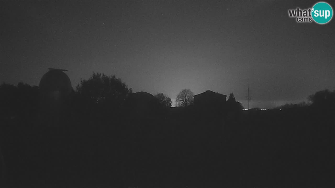 Višnjan Observatory Live Webcam – Explore the Sky, Asteroids, Comets, and Meteoroids