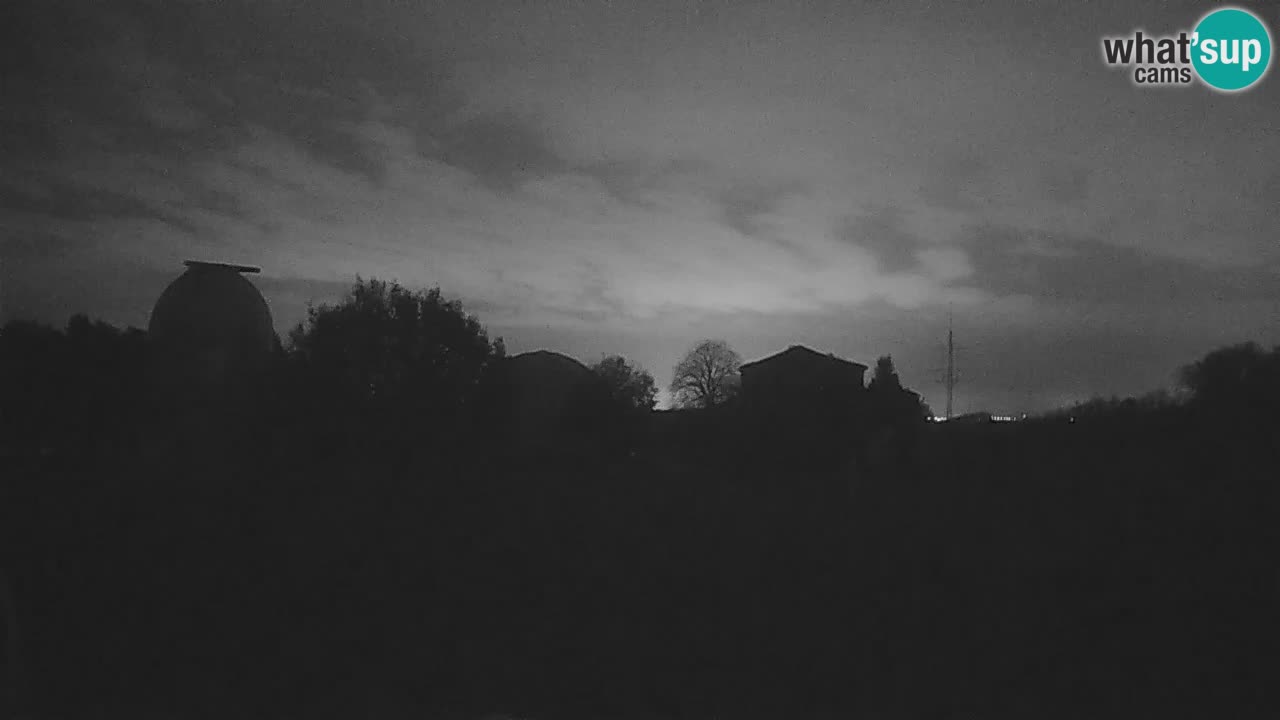 Webcam en direct de l’Observatoire de Višnjan – Explorez le ciel, les astéroïdes, les comètes et les météoroïdes