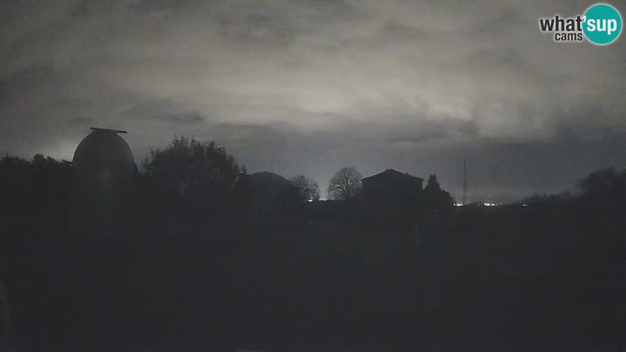 Višnjan Observatory Live Webcam – Explore the Sky, Asteroids, Comets, and Meteoroids