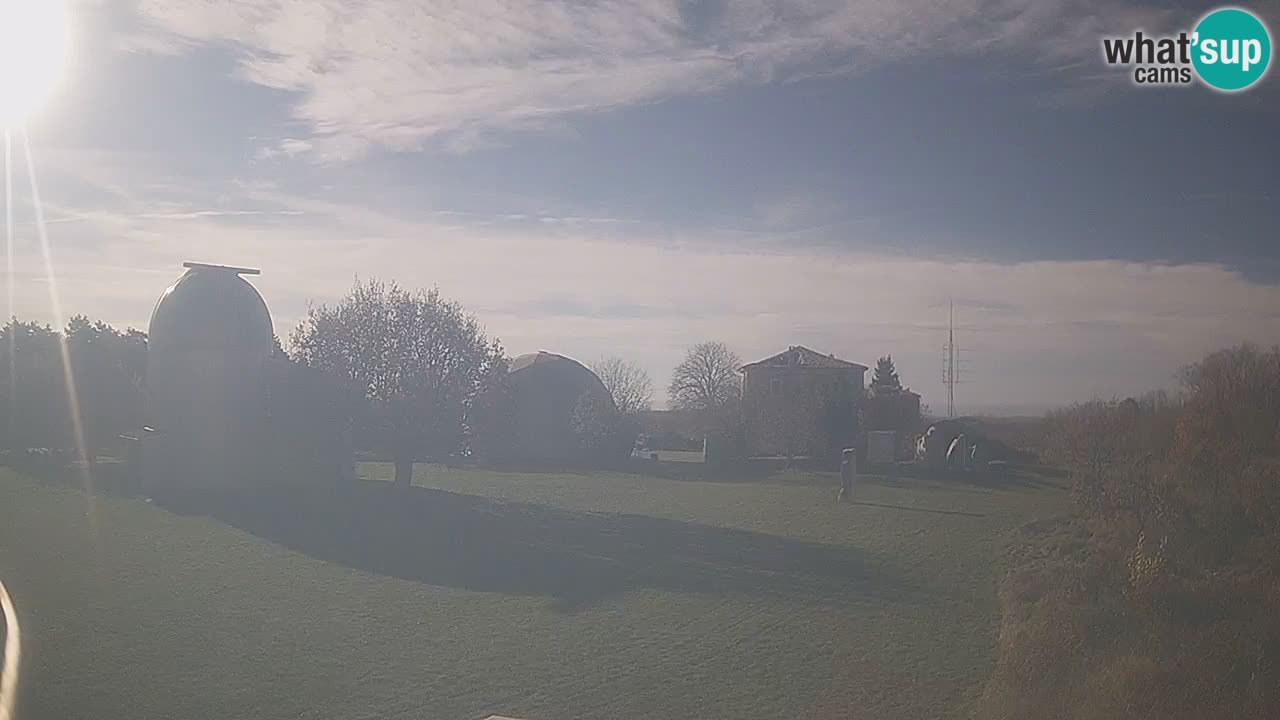 Višnjan Observatory Live Webcam – Explore the Sky, Asteroids, Comets, and Meteoroids