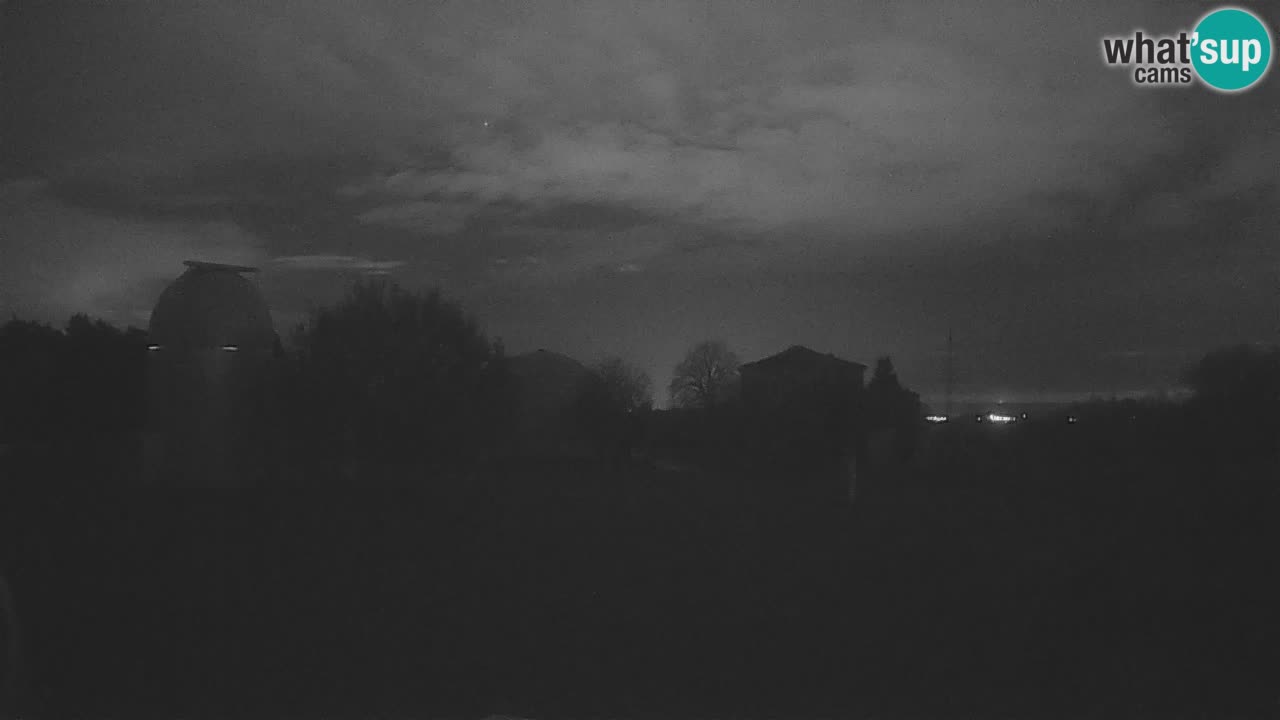 Višnjan Observatory Live Webcam – Explore the Sky, Asteroids, Comets, and Meteoroids