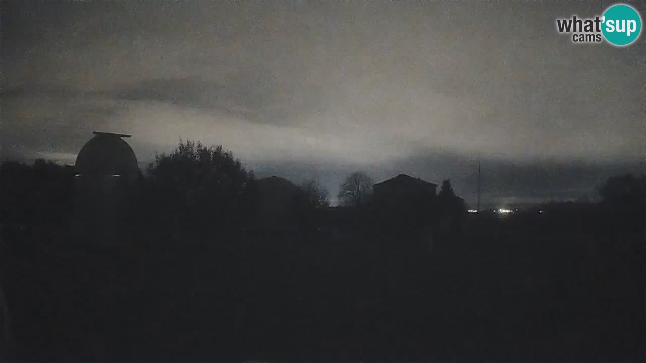 Webcam en direct de l’Observatoire de Višnjan – Explorez le ciel, les astéroïdes, les comètes et les météoroïdes