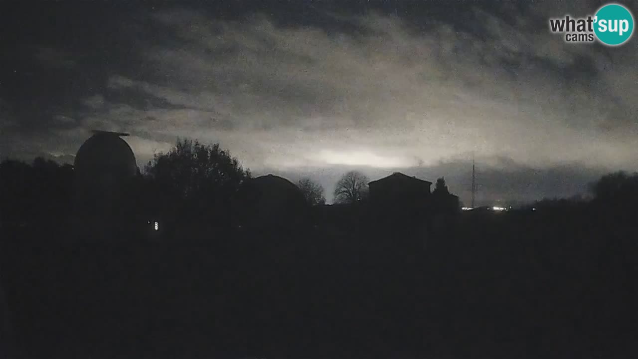 Višnjan-Observatorium Live Webcam – Explore the Sky, Asteroids, Comets, and Meteoroids