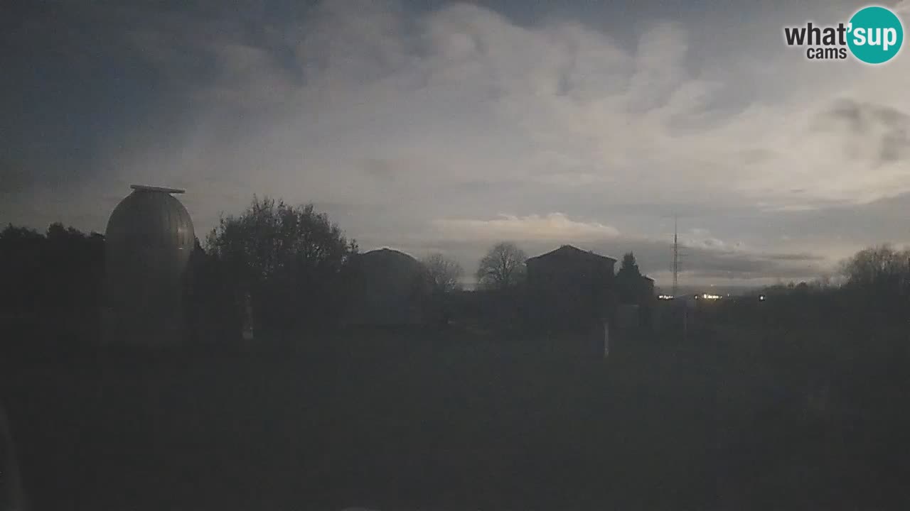 Višnjan Observatory Live Webcam – Explore the Sky, Asteroids, Comets, and Meteoroids