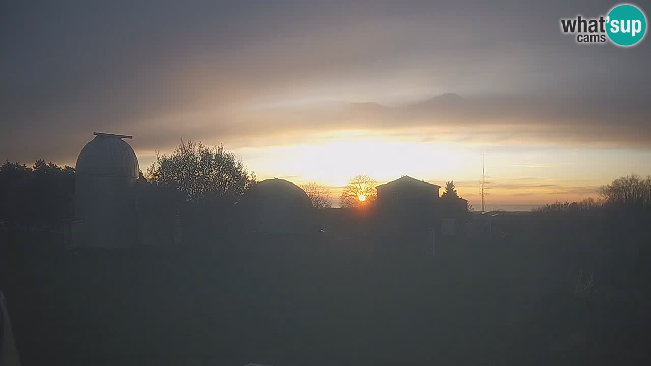 Webcam en direct de l’Observatoire de Višnjan – Explorez le ciel, les astéroïdes, les comètes et les météoroïdes