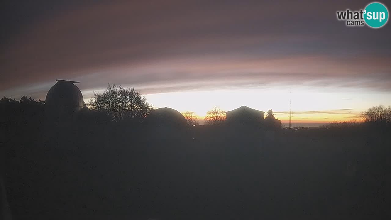 Webcam en direct de l’Observatoire de Višnjan – Explorez le ciel, les astéroïdes, les comètes et les météoroïdes