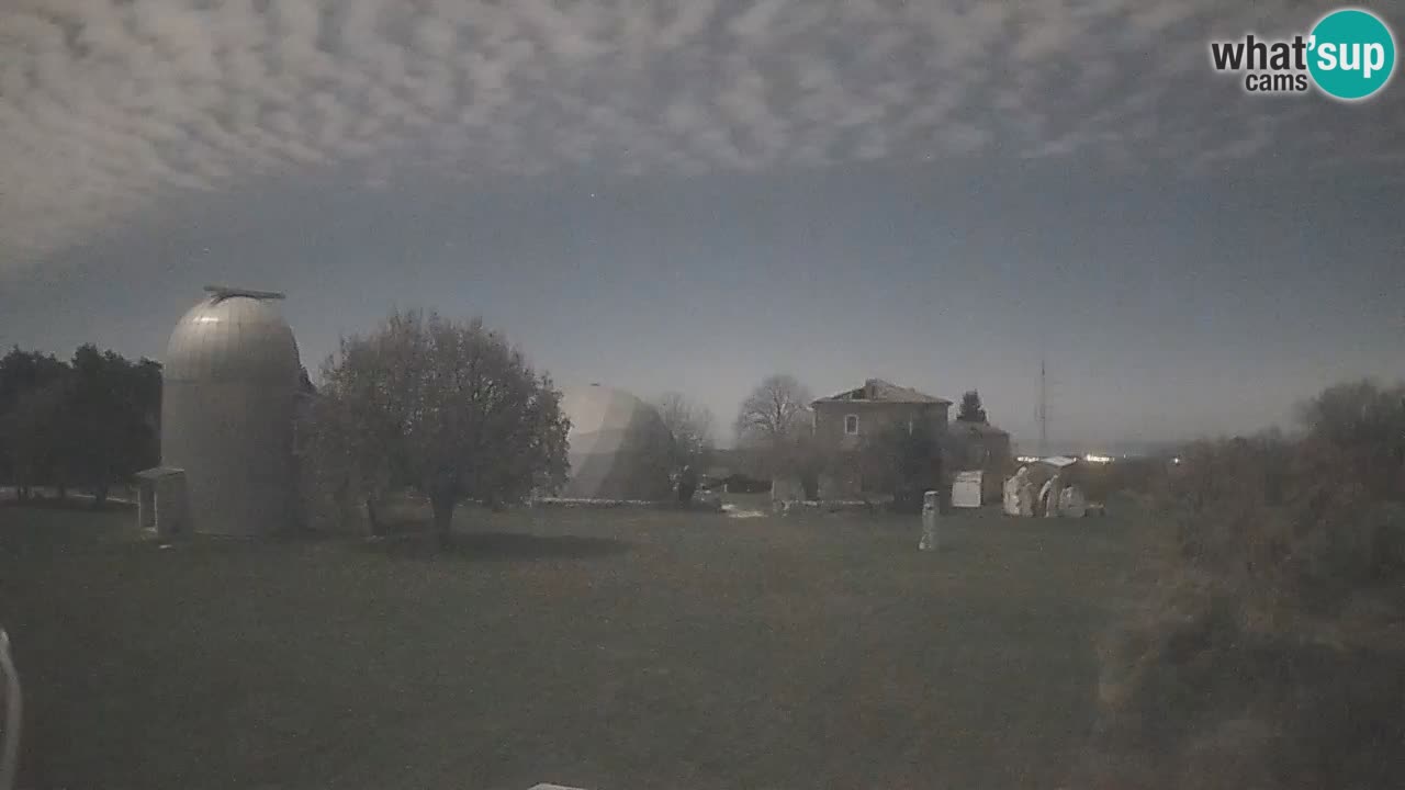 Višnjan Observatory Live Webcam – Explore the Sky, Asteroids, Comets, and Meteoroids