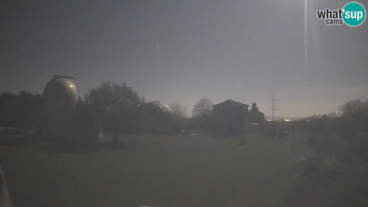 Višnjan Observatory Live Webcam – Explore the Sky, Asteroids, Comets, and Meteoroids