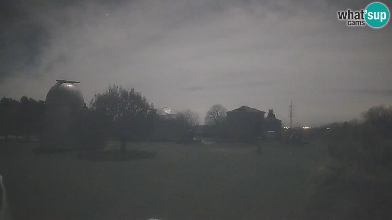 Cámara web en vivo del Observatorio de Višnjan: explora el cielo, los asteroides, cometas y meteoroides