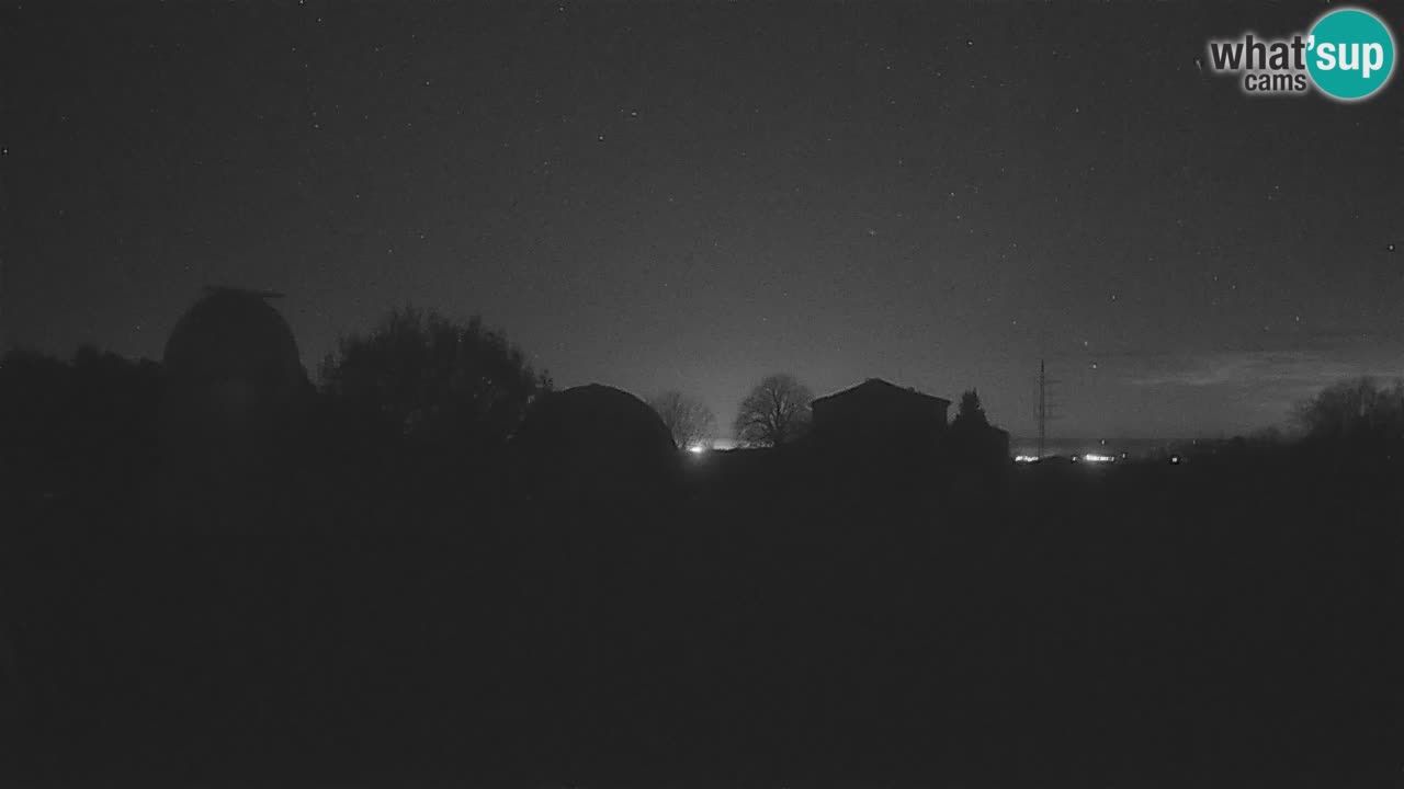 Višnjan Observatory Live Webcam – Explore the Sky, Asteroids, Comets, and Meteoroids