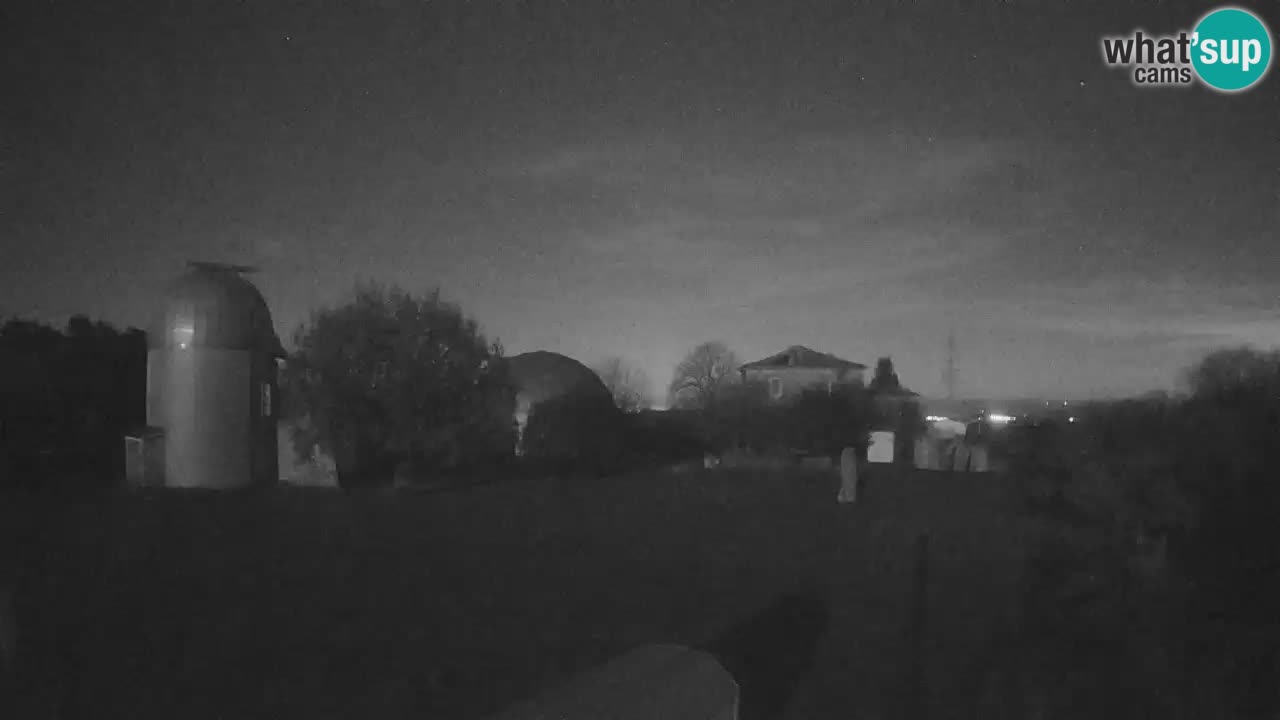 Višnjan Observatory Live Webcam – Explore the Sky, Asteroids, Comets, and Meteoroids