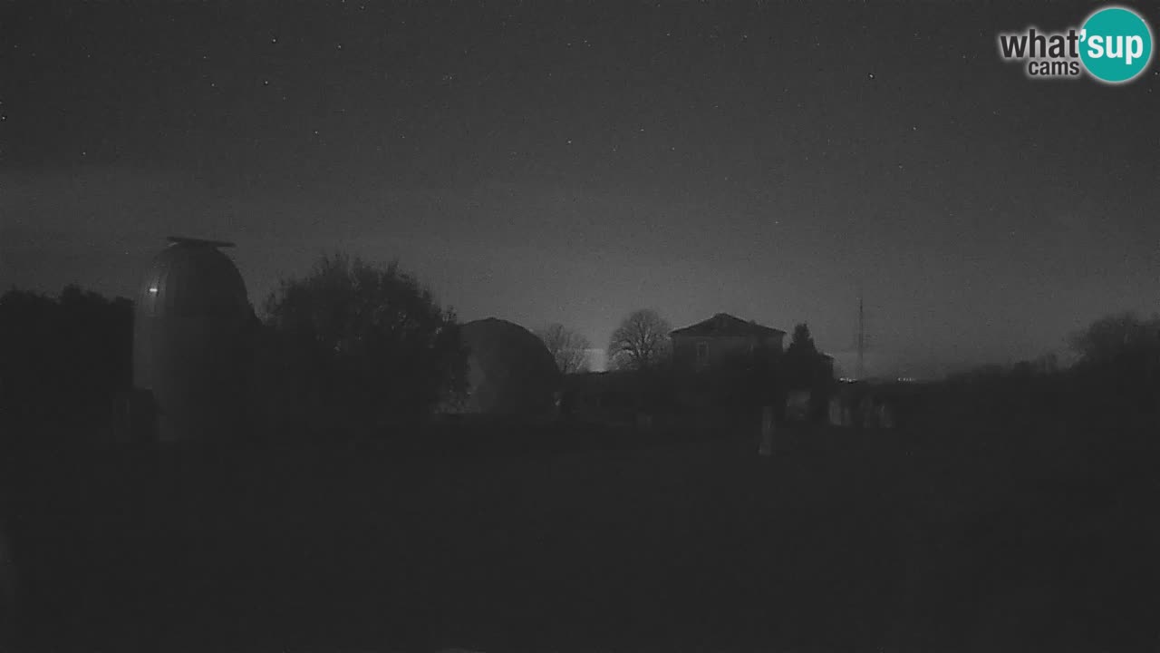 Višnjan-Observatorium Live Webcam – Explore the Sky, Asteroids, Comets, and Meteoroids
