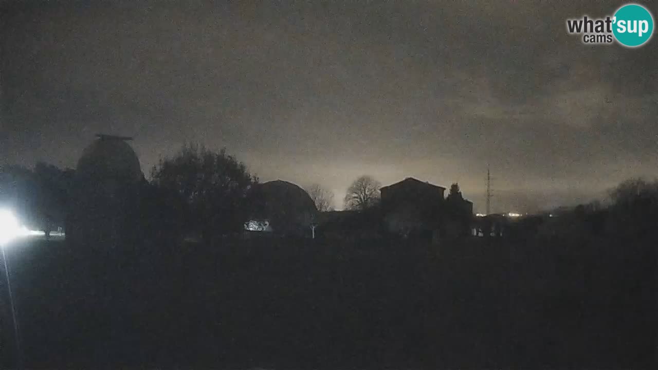 Webcam en direct de l’Observatoire de Višnjan – Explorez le ciel, les astéroïdes, les comètes et les météoroïdes