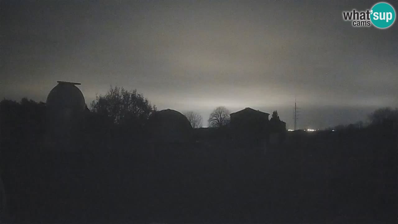 Webcam en direct de l’Observatoire de Višnjan – Explorez le ciel, les astéroïdes, les comètes et les météoroïdes