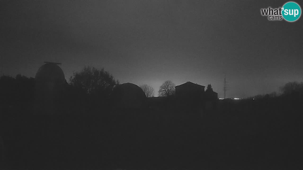 Webcam en direct de l’Observatoire de Višnjan – Explorez le ciel, les astéroïdes, les comètes et les météoroïdes