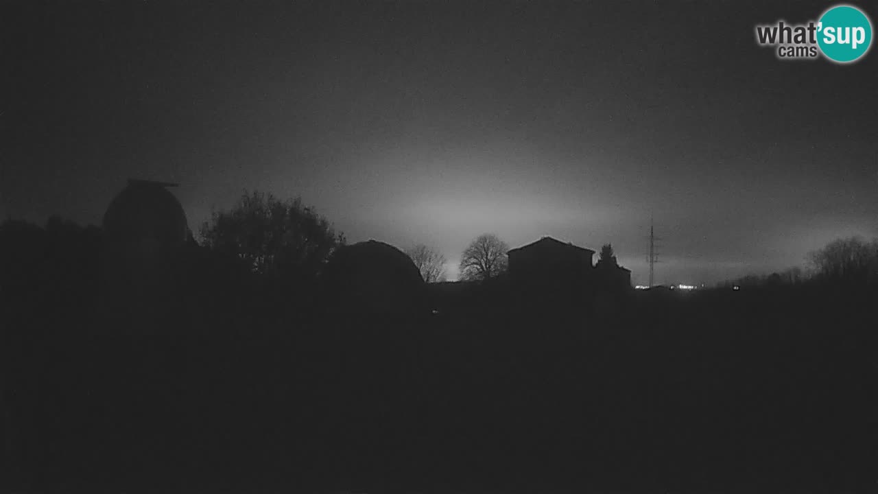 Višnjan Observatory Live Webcam – Explore the Sky, Asteroids, Comets, and Meteoroids
