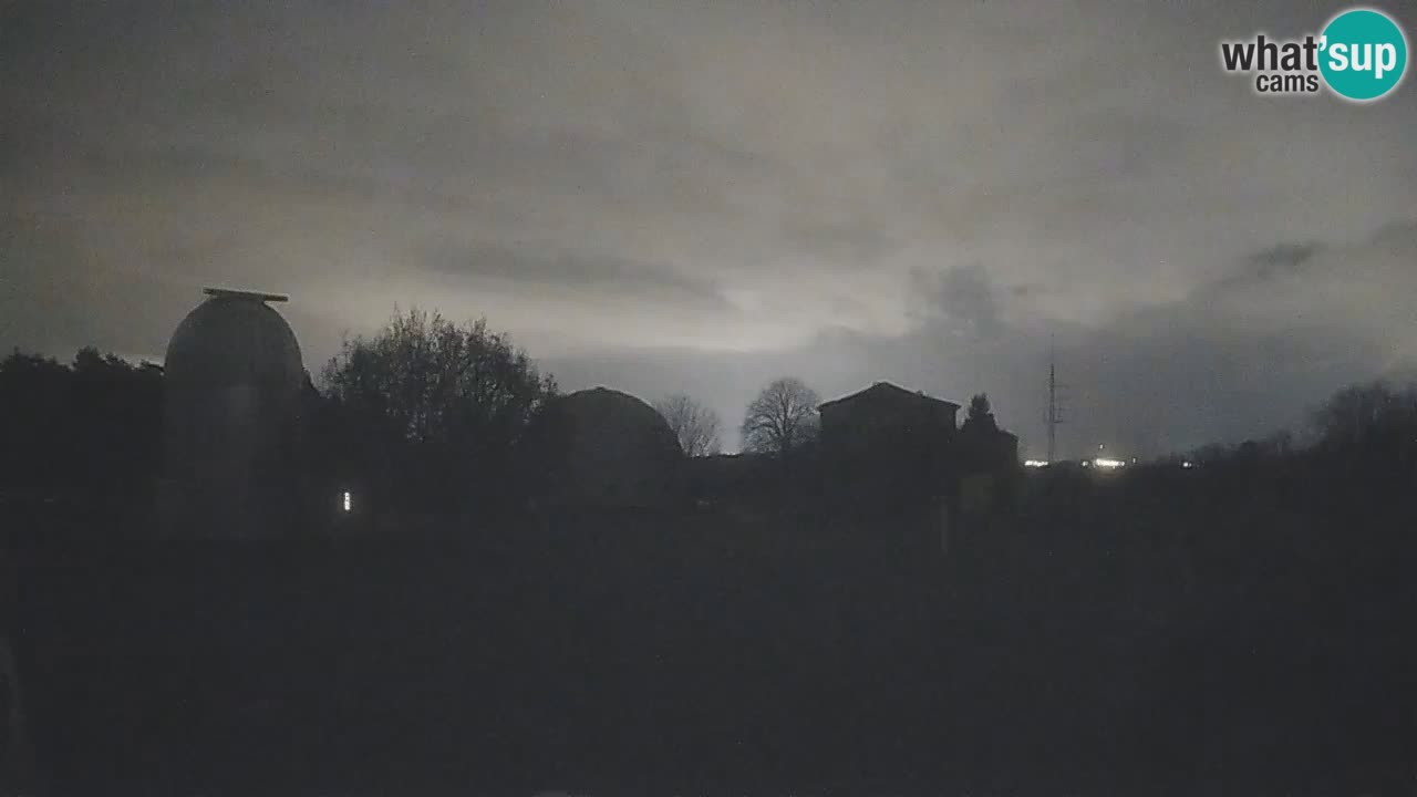 Webcam en direct de l’Observatoire de Višnjan – Explorez le ciel, les astéroïdes, les comètes et les météoroïdes