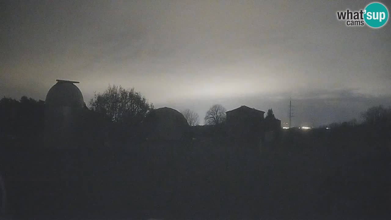 Višnjan Observatory Live Webcam – Explore the Sky, Asteroids, Comets, and Meteoroids