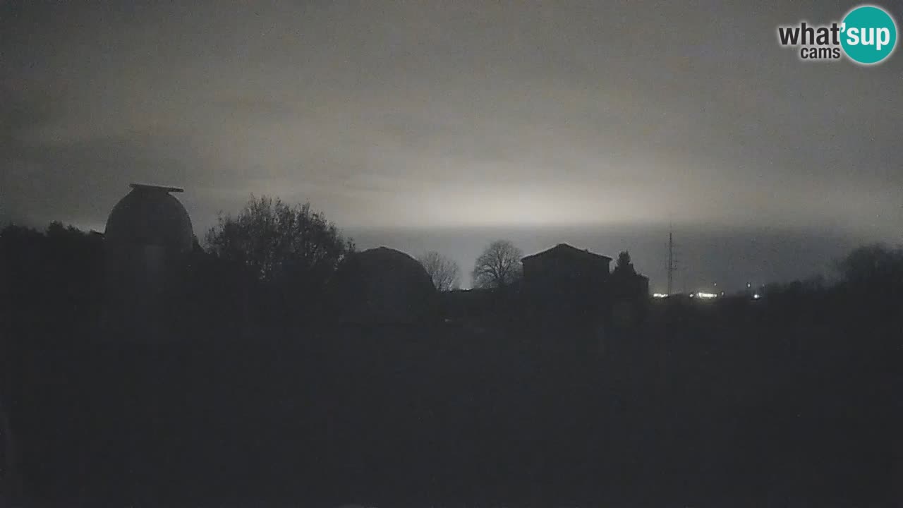 Webcam en direct de l’Observatoire de Višnjan – Explorez le ciel, les astéroïdes, les comètes et les météoroïdes