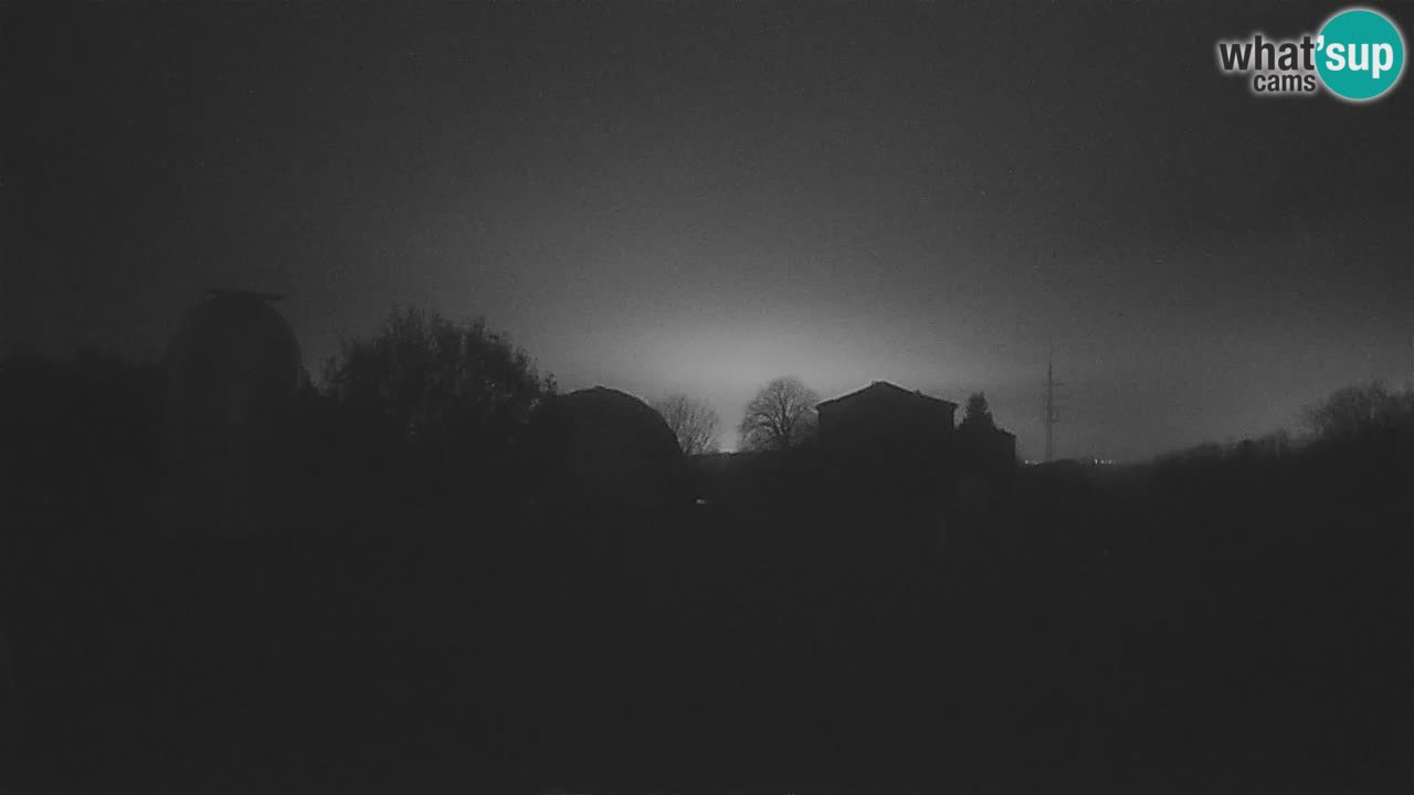 Cámara web en vivo del Observatorio de Višnjan: explora el cielo, los asteroides, cometas y meteoroides