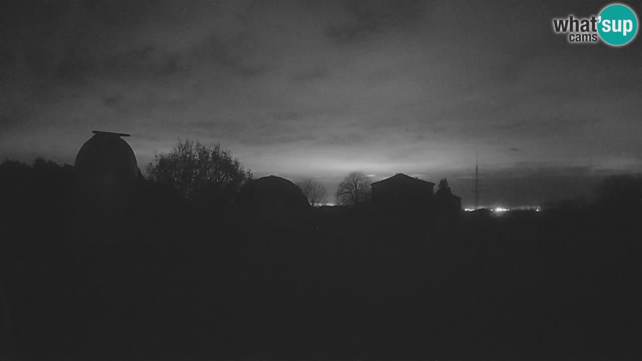 Cámara web en vivo del Observatorio de Višnjan: explora el cielo, los asteroides, cometas y meteoroides