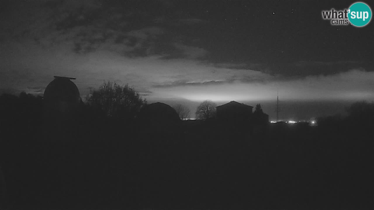 Webcam en direct de l’Observatoire de Višnjan – Explorez le ciel, les astéroïdes, les comètes et les météoroïdes