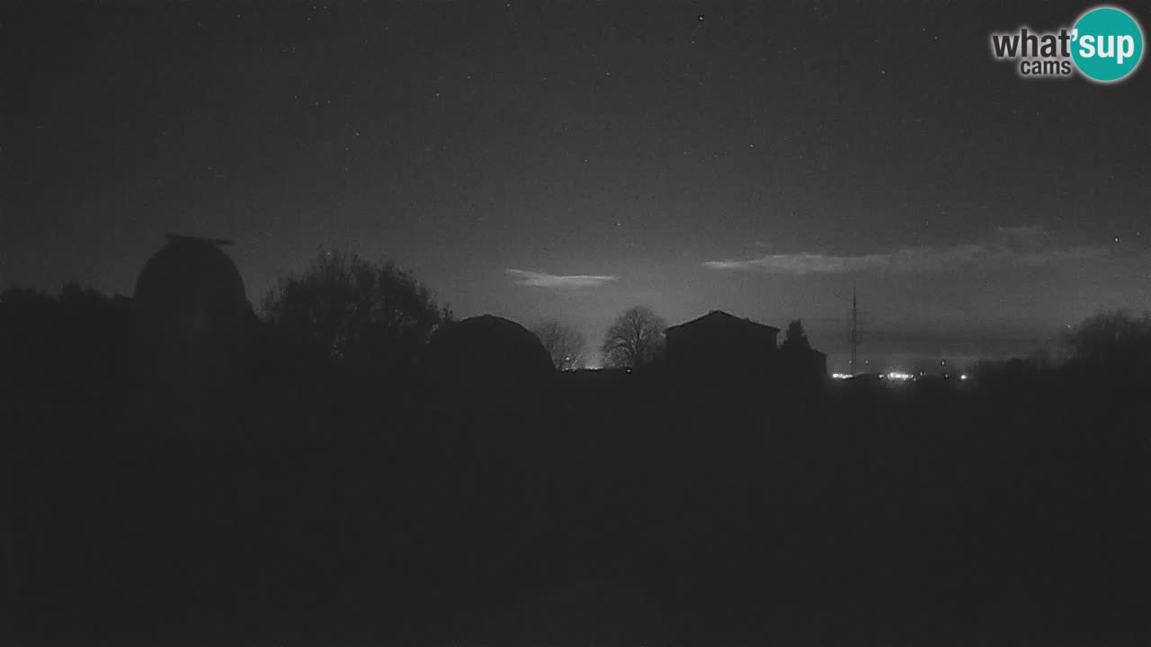 Cámara web en vivo del Observatorio de Višnjan: explora el cielo, los asteroides, cometas y meteoroides